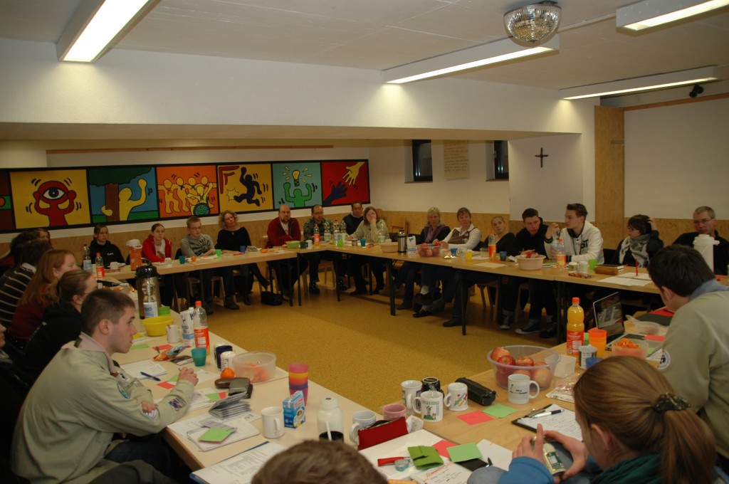 Jahresplanung beim Stammesthing