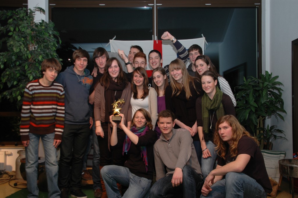 Donnerstags-Pfadis mit Pokal